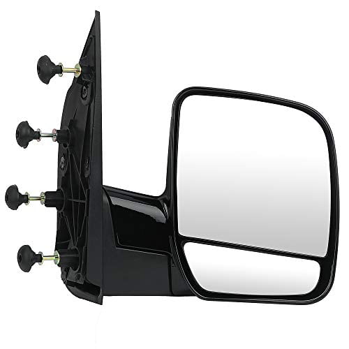 SCITOO Towing Mirror Passenger Side Fit for Ford Exterior Accessories Mirror Fit 2002-2008 for Ford E150 E250 E350 E450 E550 Van with Duel Glass Folda