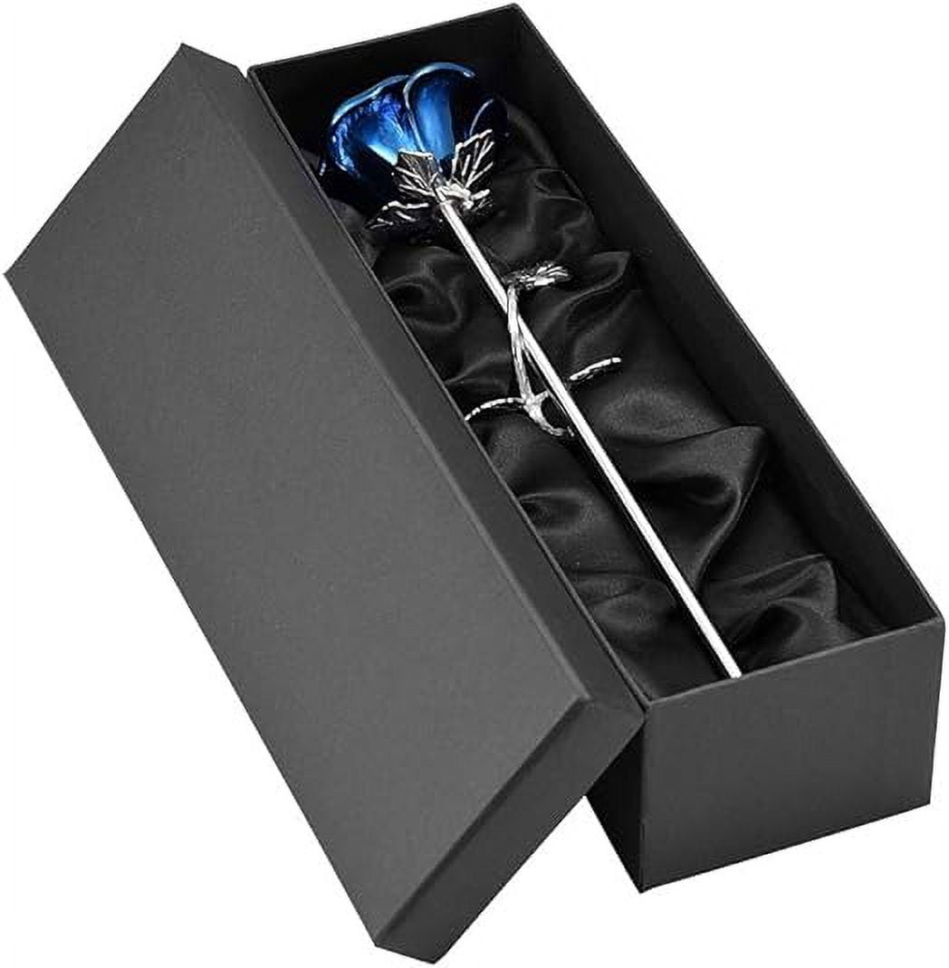Rose Flower Keepsake Urns for Human Ashes - Memorials Urn Locket - Long-Stem Colorful Rose Flower Cremation Urns - Funeral Urn for Ashes