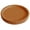 Orange, variant on Round Ribbed Decorative Tray, Lightweight Plastic Display Tray for Coffee Table Decor and Candle Arrangement
