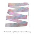 thumbnail image 2 of 2M Flashing Star Gym Dance Ribbon Rhythmic Art Gymnastics Streamer Twirling Rod Rainbow Stick, 2 of 5