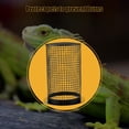 thumbnail image 3 of Reptile Lampshade, Heat Lamp Cage Reptile Grid Lampshade Square Reptile Anti Scald Lamp Cover Reptile Heater Guard Heating Lamp Lampshade For Heating Light, 3 of 8