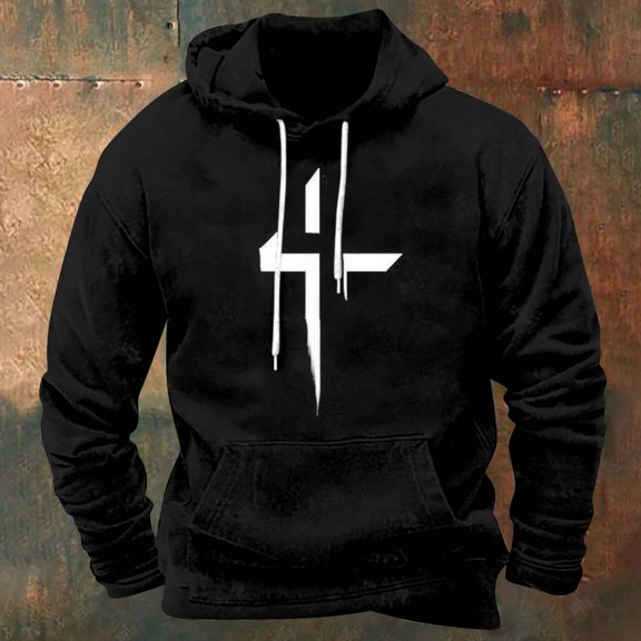 Baqcunre Fashion Casual Men'S I Can'T But I Know A Guy Casual Hoodie,L,Hoodies For Men,Mens Sweatshirt,Graphic Hoodie,Men'S Fashion Hoodies & Sweatshirts,Mens Fashion,Black