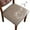 Taupe, variant on Waterproof PU Leather Chair Seat Covers for Dining Chairs,Chair Seat Covers Set of 6, Stretchable Dining Room Chair Seat Covers for Chair Protector Slipcover for Kitchen