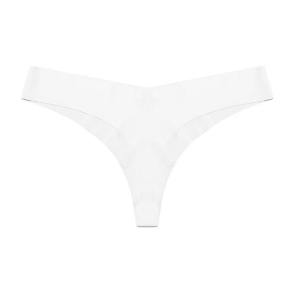 Bigersell Cute Panties Clearance Womens Long Underwear Bikini Panty Style P-1666 Spandex Shaping Panties Thong Underwear Ladies Briefs High Waist Women's Bikini Panties White XL