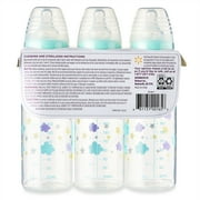 Parent's Choice Bottle, Newborns, Unisex, Cloud Print, 3 Pack, 9 fl oz