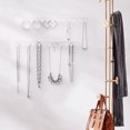 thumbnail image 5 of YAOMOBB Necklace Holder Transparent Jewelry Rack Space saving Necklace Holder with 12 Chain Hooks for Daily Organization, 5 of 5