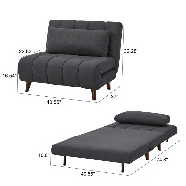 A&d home springfield futon online convertible chair
