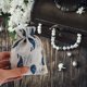 thumbnail image 5 of OUNONA 12Ud Pouch De Almacenamiento Azul Con Creativo De Ballena Para Fiestas Y Regalos, 5 of 5