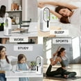 thumbnail image 2 of Desk Fan, Bladeless Fan 11.8 Inch Usb Table Fan With Touch Control 3 Cooling Speeds, Personal Fan For Bedroom Office, 2 of 5