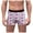 Purple, variant on Yuncity Mens Valentines Day Boxer Briefs Underwear Funny Lips Print Soft Underpants Purple L