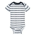 Gerber Baby Boys Short Sleeve Onesies Bodysuits, 4Pack