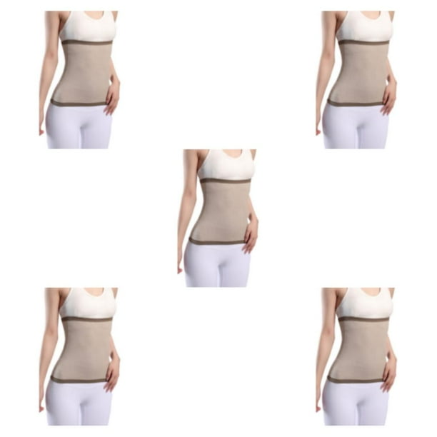 Seitruly Lana Transpirable Y Absorbe La Humedad Cintura Elástica Soporte De Espalda Para Comodidad Cintura Calentador Banda Camel L Type2 NO2