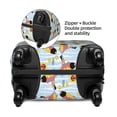 thumbnail image 2 of Yiaed Submarine With Fishes Undersea Print Travel Luggage Cover Suitcase Protector Fits 18-32 Inch Luggage Wheel Covers Patterned Elastic Luggage Anti-scratch（No luggage）-Medium, 2 of 5