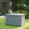 thumbnail image 5 of PartyKindom Large Outdoor Coffee Weatherproof Patio Storage Box for Garden and Deck, 5 of 7