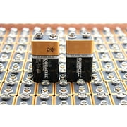 Pack of 80 Duracell Duralock MN1604 9 Volt Alkaline Battery - Bulk Pack