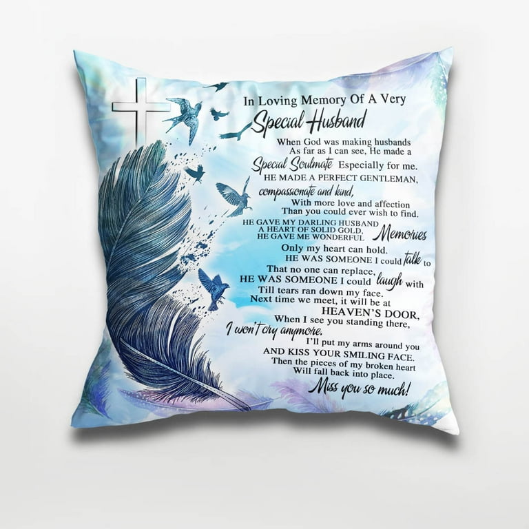 In loving 2025 memory pillows