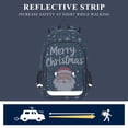 thumbnail image 5 of FORMRS Unisex School Backpack 17" Student Travel Bag with Laptop Compartment, Christmas Santa, 5 of 7