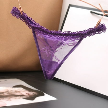 Sexy European Open Low Waist Sexy Women s Underwear One Thread Women s T Shirts Thong Barely There Bras for Women 4742