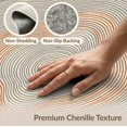 thumbnail image 6 of ODIKA 8'x10' Washable Area Rug Flowing Earthy Ripples Map Wavy Elevation Topographic Abstract Refined for King Size Bedroom Under Bed, Master Suite, Non-Shedding, Easy Care, 6 of 7