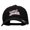 Black, variant on Happy Cat Head Embroidered Unstructured Cotton Twill Cap - Brown OSFM