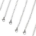 thumbnail image 3 of Extensor de cadena Plata jinwen 8 piezas Collar, 3 of 8