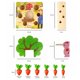 thumbnail image 3 of Juego De Captura De Oruga De Pájaro Carpintero 3 En 1 Para Niños, Juego Magnético Para Niños, Juguete Decorativo De Árbol De Manzana, Juguete De Clasificación Moyic FN005572-00, 3 of 6