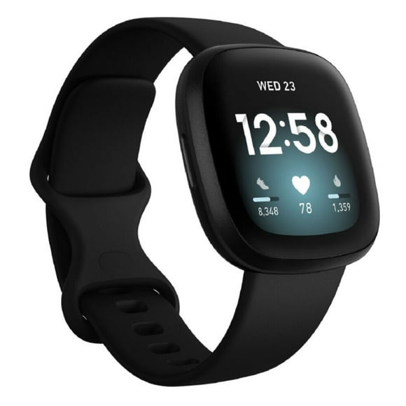 Reloj de fitness Fitbit Versa 3 con GPS y seguimiento de frecuencia cardíaca