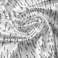 thumbnail image 5 of Ambesonne Black White Valance Pack of 2, Sketch Shape, 42"X12", Black and White, 5 of 5