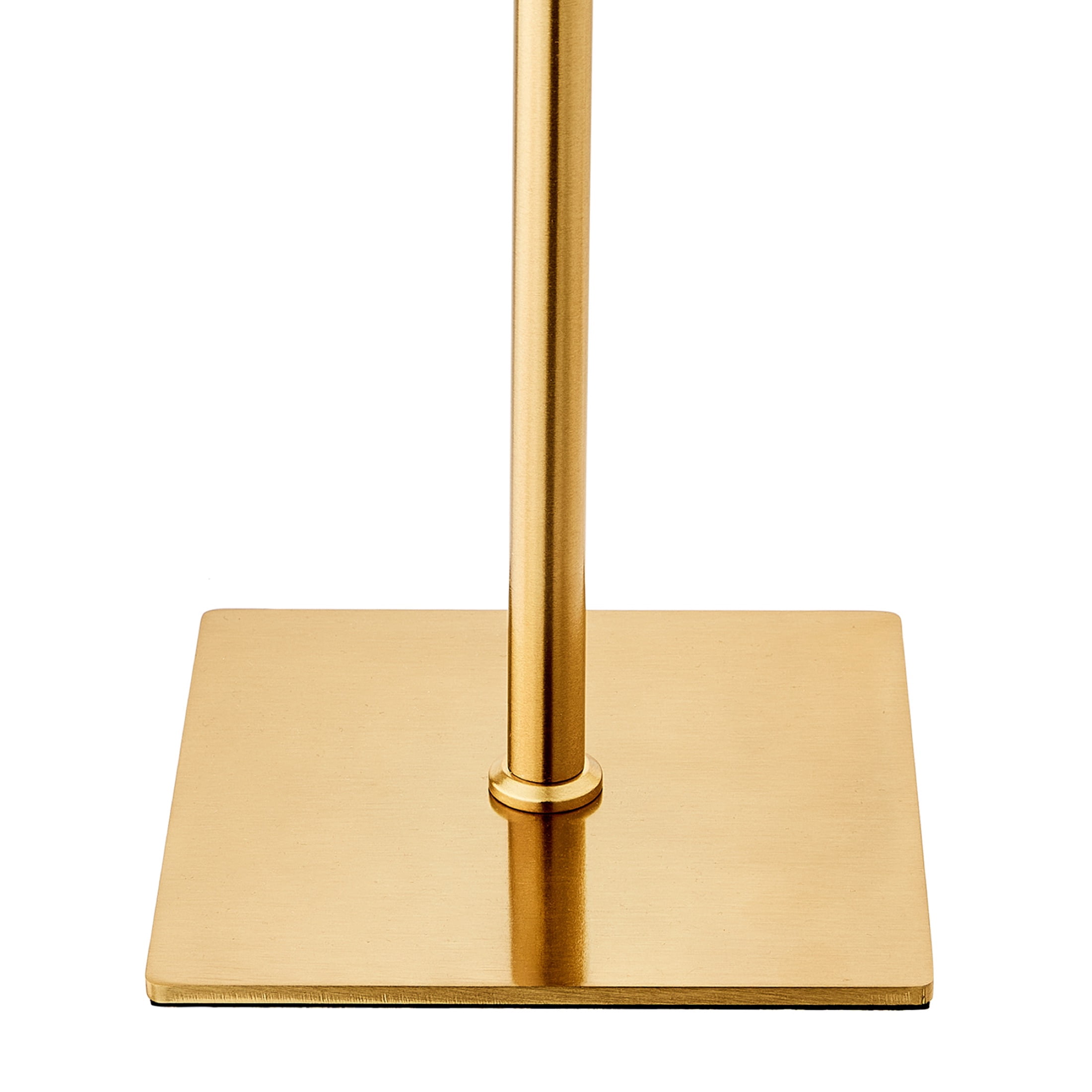 Mainstays 60 in LED Rechargeable Metal Floor Lamp, Electroplated Gold