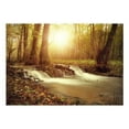 thumbnail image 3 of Tiptophomedecor Landscape Wallpaper Wall Mural - Sunny Current, 3 of 4