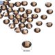 thumbnail image 2 of Uxcell 2880 Pcs Strass Hotfix Cristales de Vidrio Gemas SS10 2.9mm Dorado Oscuro, 2 of 5