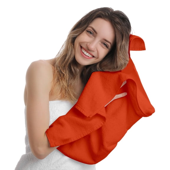 Cotton Bath Towel Cozival Pure Cotton Bath Towel 50x100cm, 220Gsm Heavy Duty Large Shower Towel, Soft Highly Absorbent Quick Dry Plain Towel for Adult, Hotel Spa Quality, Heavy Duty Shower Towel