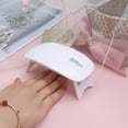 thumbnail image 4 of Mini lámpara de fototerapia plegable para secado de esmalte de uñas, lámpara LED para uñas, color blanco, 1 unidad, 4 of 4