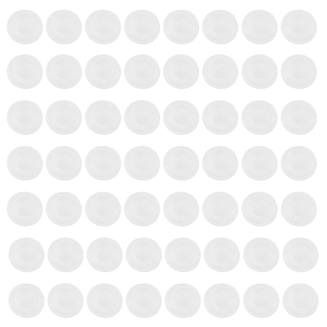 100 Pcs Tampons Pare-Chocs Transparents Autocollants pour Pare-Chocs de Porte d'Armoire pour Meubles