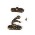 thumbnail image 1 of Antique Latch Hook, Gold And Bronze Color Looks Special  Jewelry Latch, Iron Retro Design Office For Home, 1 of 3