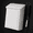 White, variant on Wall Mounted Metal Lint Bin White Laundry Room Organization