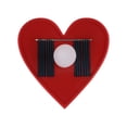thumbnail image 2 of Solar Powered Heart Shaped Flameless Candle Lights All Weather Resistants Outdoor Decorative Lights For Patio Camping Party And Holiday Decoration, 2 of 7