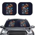 thumbnail image 2 of Gaeub Creative Transport Foldable Auto Sun Blocker Visor, Sunshade for Car Front Window, Keeps Your Vehicle Cool - Large, 2 of 7