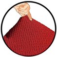 thumbnail image 3 of Sapphire Home 1-Piece SlipCover Set for Sofa Couch, Form fit Stretch, Wrinkle Free, Furniture Protector Cover for 3 Cushion Sofa Couch, Polyester Spandex, 1pc Sofa Cover, Burgundy, 3 of 3