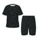 thumbnail image 1 of Balery Constellation Conjunto de Pijama Infantil de Manga Corta con Estampado – Ropa de Dormir de Algodón Suave-Medium, 1 of 6