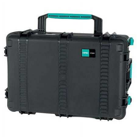 UPC: 8052282731846 | 2760WCUB Wheeled Resin Hard Case with Cubed Foam  Black with Blue Handle