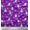 Violet, variant on Soimoi Cotton Duck Fabric Leaves & Owl Bird Print Sewing Fabric Yard 42 Inch Wide