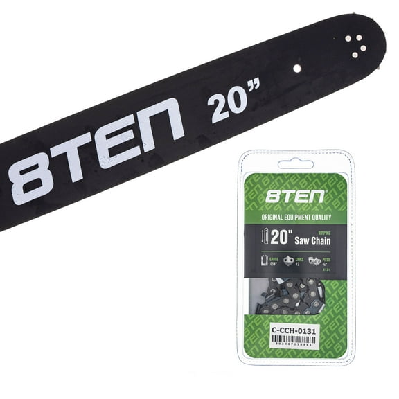8TEN 20" Chainsaw Bar & Chain .058 3/8 72DL for Makita Dolmar MK1010363