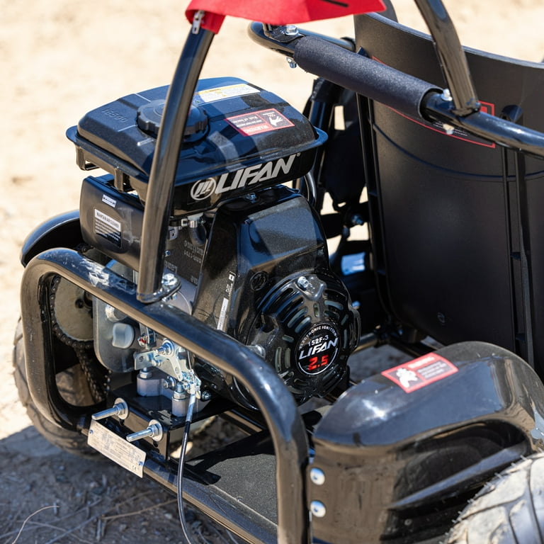 HOVER HEART Off Road 79cc 2 Seater 2.5HP Gas Go-Kart from 13 Years