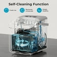 thumbnail image 2 of WAA Countertop Portable Electric Ice Cube Maker, 26lbs/24Hrs, Self-Cleaning, Grey, 2 of 9