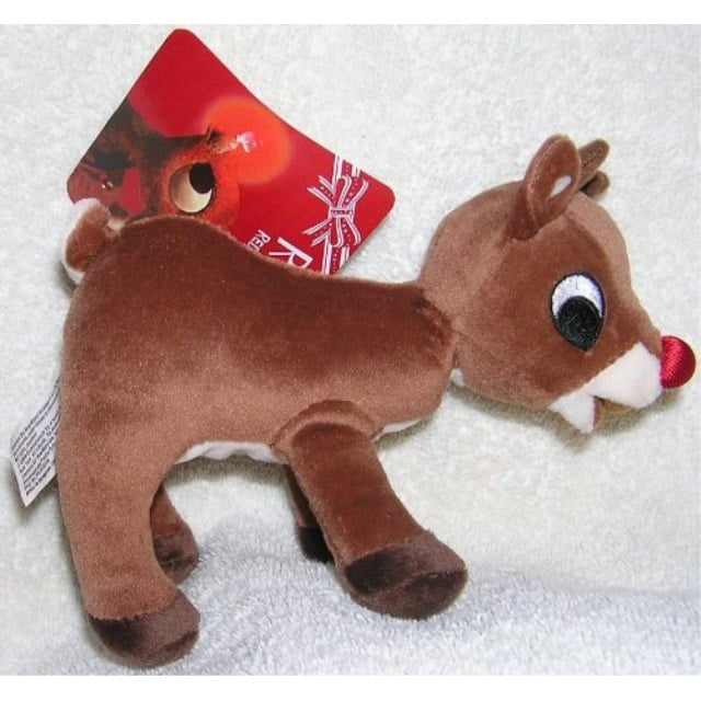 stuffed rudolph toy