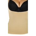thumbnail image 6 of ToBeInStyle Women's Seamless Underbust Shaping Camisole w/Adjustable Straps - Beige - XL/2X, 6 of 7