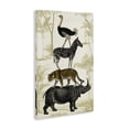 thumbnail image 2 of Stupell Industries Traditional Tower of Safari Animals Canvas Art, 24 x 36, by Victoria Barnes, 2 of 7