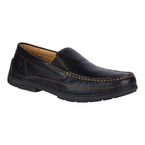 sperry gold loafer twin gore