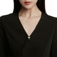 thumbnail image 2 of PENIKOKO Women's Ginkgo Leaf Brooch, Lightweight Golden Metal Pin, Elegant Nature-Inspired Jewelry Accessory, 2 of 6